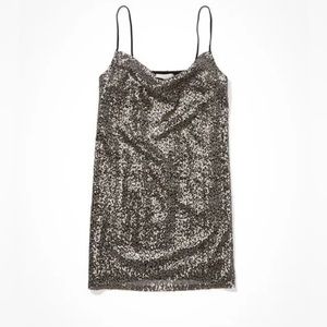 NWOT American Eagle Sequin Mini Dress